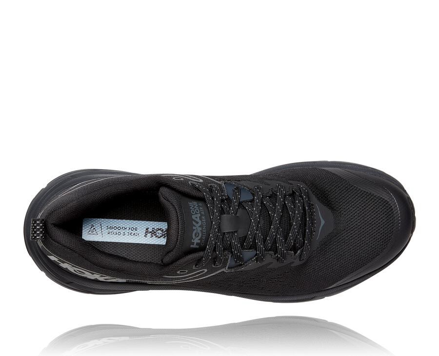 Hoka One One Mens Trail Shoes - Challenger ATR 6 - Black - GCAY14039